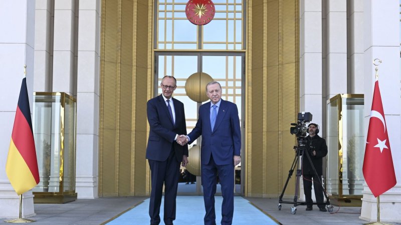 Erdogan, Merz meet in Ankara to discuss bilateral ties, global issues