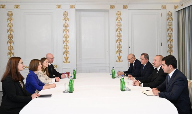 Azerbaijani, Moldovan presidents meet in Copenhagen