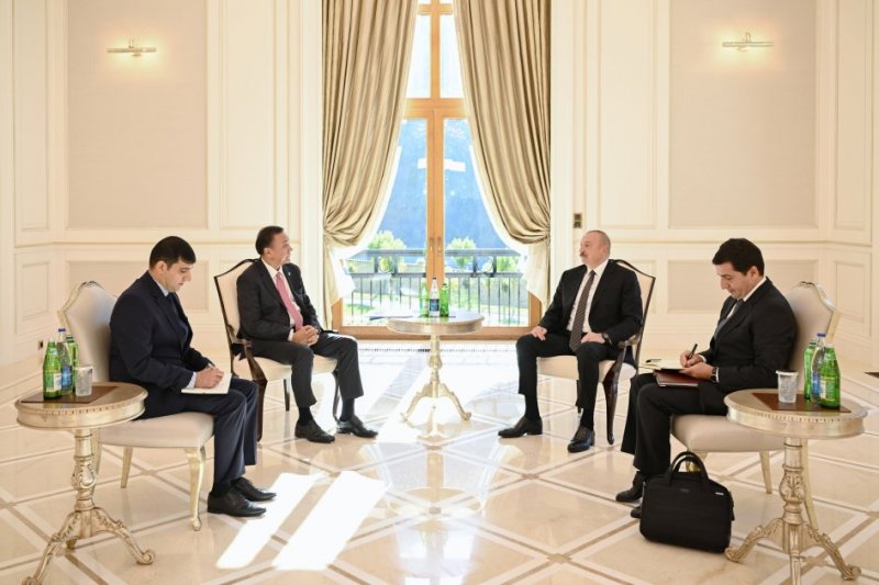 President Aliyev, OTS chief discuss deepening Turkic cooperation