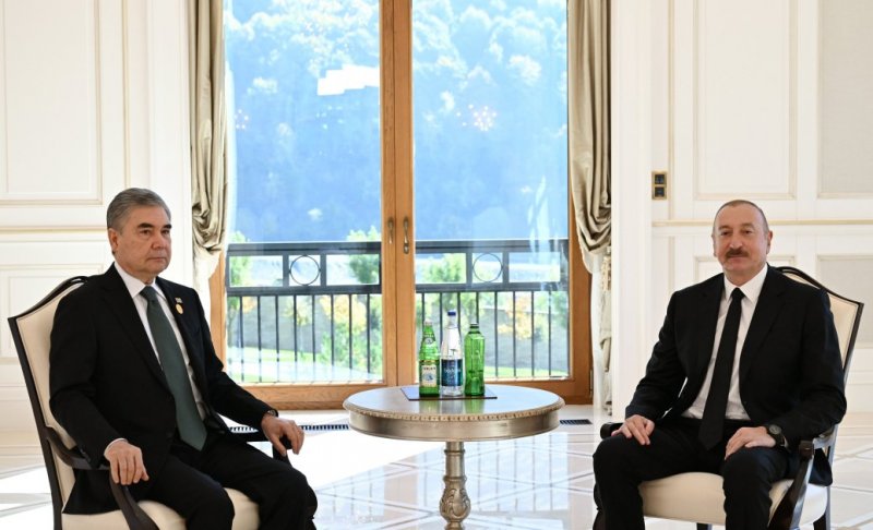 Azerbaijani, Turkmen leaders discuss deepening bilateral cooperation in Gabala 