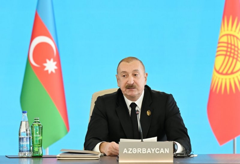 President Aliyev: Azerbaijan key bridge in East-West and North-South corridors 