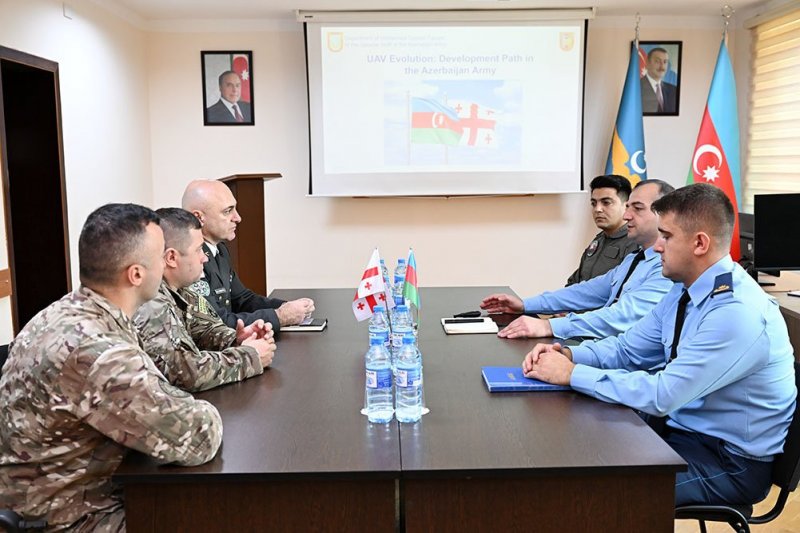 Azerbaijani, Georgian defense officials exchange UAV expertise
