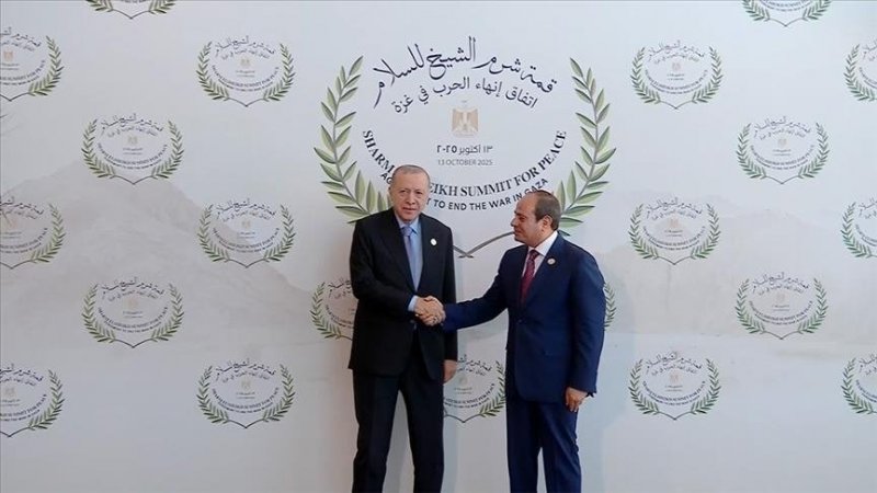 Erdogan arrives in Egypt for Gaza peace summit