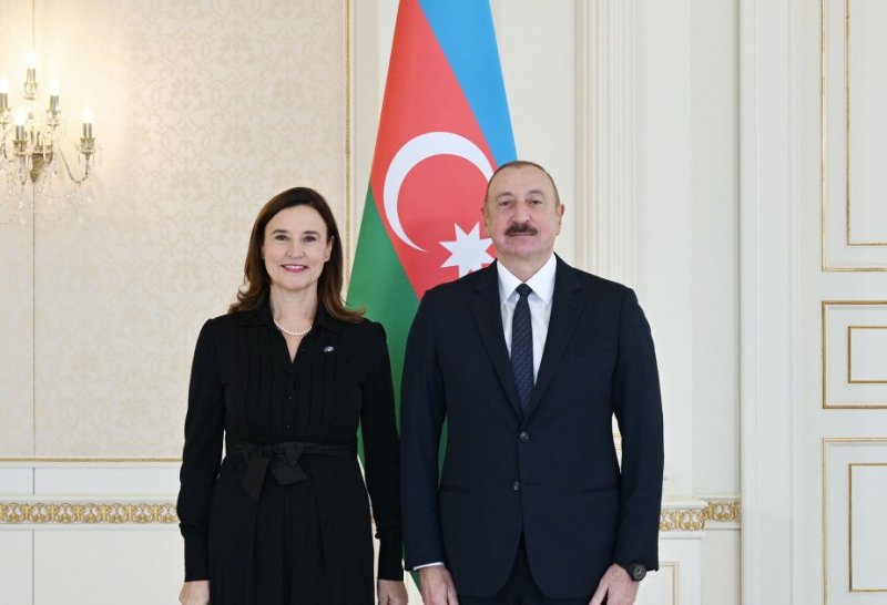 President Aliyev highlights growing ties with EU as new ambassador presents credentials