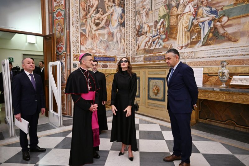 News about - Mehriban Aliyeva visits Vatican Apostolic Library to strengthen cultural cooperation 