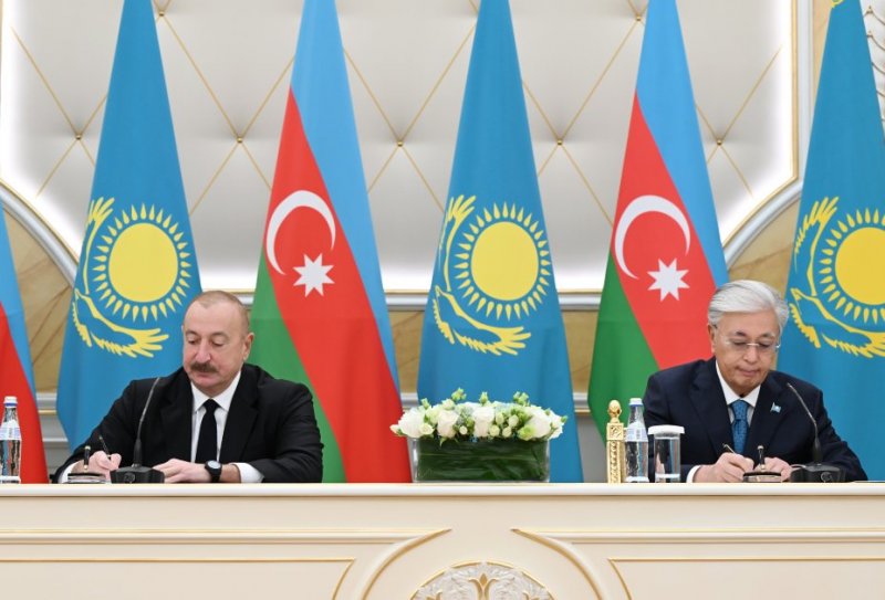 Azerbaijan and Kazakhstan deepen ties with multiple strategic agreements