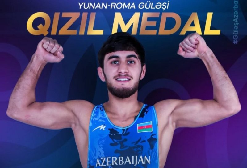 Another Azerbaijani wrestler crowned world champion