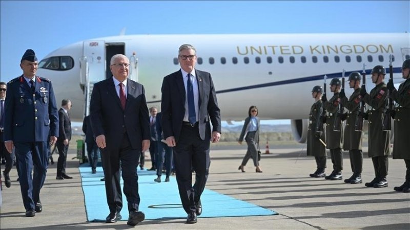 UK PM Starmer arrives in Türkiye to discuss Eurofighter deal