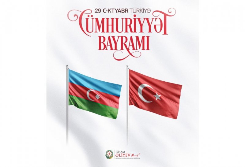 2025/10/2-1761717257.jpg + President Aliyev sends Republic Day greetings to Türkiye - PHOTO News about - President Aliyev sends Republic Day greetings to Türkiye - PHOTO