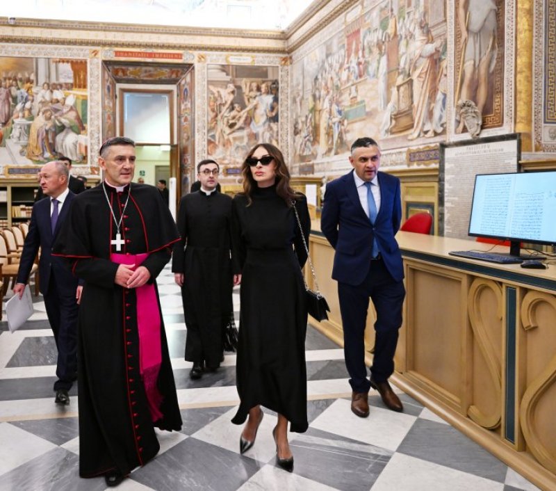 News about - Mehriban Aliyeva visits Vatican Apostolic Library to strengthen cultural cooperation 
