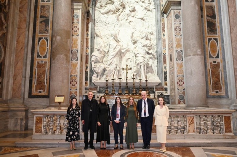News about - First VP Mehriban Aliyeva reviews completed restoration work at Saint Peter’s Basilica