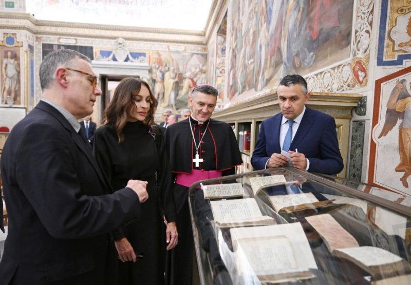 News about - Mehriban Aliyeva visits Vatican Apostolic Library to strengthen cultural cooperation 