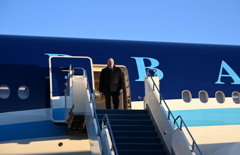 News about - Azerbaijani president arrives in Kazakhstan for state visit  -VIDEO 