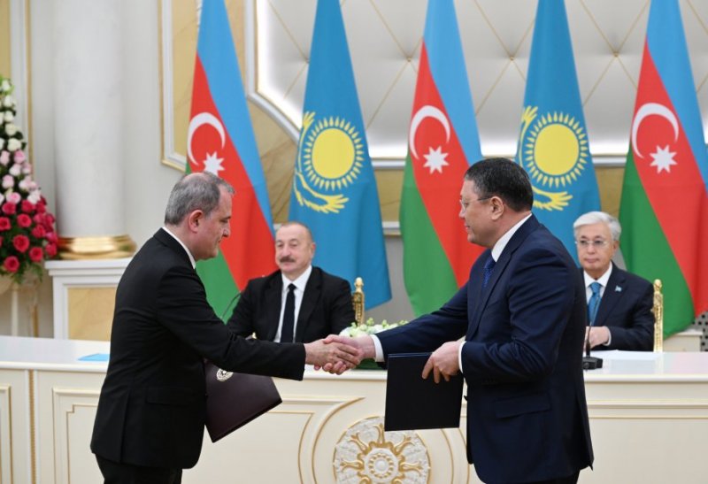 News about - Azerbaijan and Kazakhstan deepen ties with multiple strategic agreements