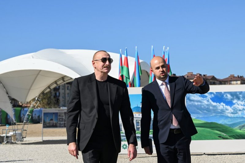 News about - President Aliyev lays foundation stones for Jabrayil City Mosque, residential complexes