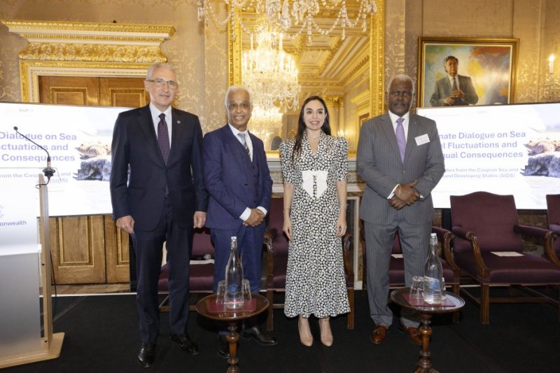 News about - Heydar Aliyev Foundation VP Leyla Aliyeva highlights Caspian Sea protection at London climate event