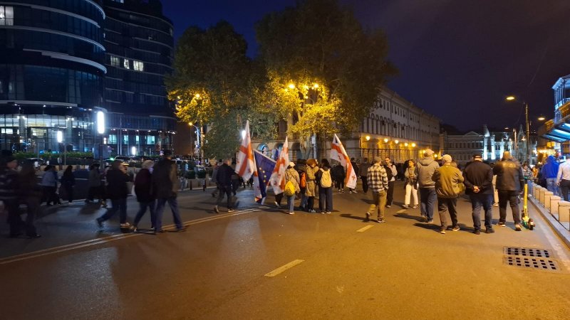 News about - Protests in Tbilisi end in clashes - PHOTO / VIDEO
