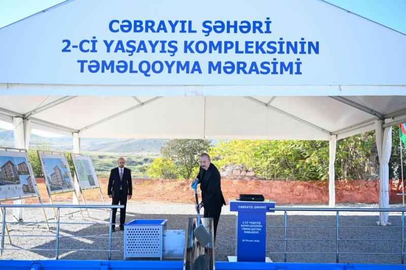 News about - President Aliyev lays foundation stones for Jabrayil City Mosque, residential complexes