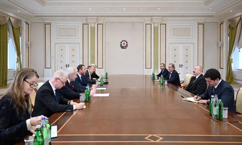 President Aliyev, Estonian foreign minister discuss peace efforts, EU ties