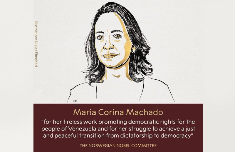 Nobel Peace Prize 2025 awarded to Maria Corina Machado  -VIDEO 