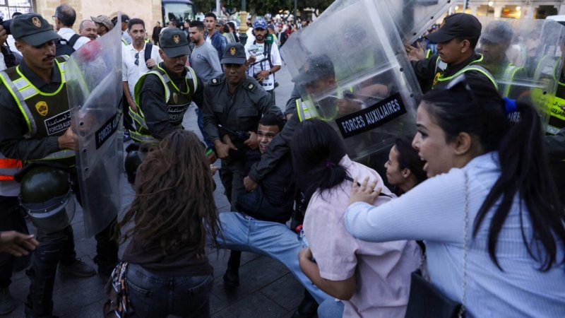 Two dead in Morocco as protesters clash with police