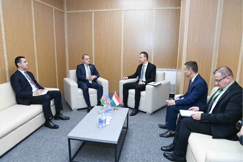 Azerbaijani, Hungarian FMs discuss expanding strategic partnership
