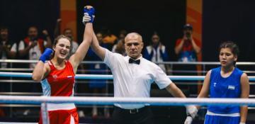Six Azerbaijani female boxers reach CIS Games final