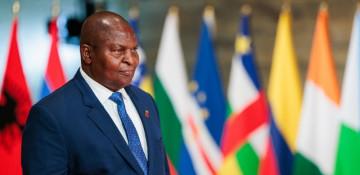 Central African Republic president files presidential candidacy 