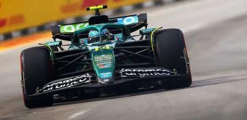 Aston Martin's Alonso tops first practice session ahead of Singapore GP