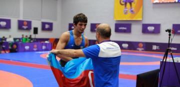 3rd CIS Games: Azerbaijan’s Nihad Abasov wins first gold in wrestling