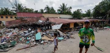 As Philippines deals with earthquake aftermath, a typhoon strikes