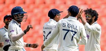 India near innings victory as West Indies collapse to 66-5 in first Test