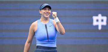 Anisimova overpowers Gauff to reach China Open final
