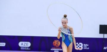 Azerbaijani gymnasts shine in rhythmic gymnastics at 3rd CIS Games