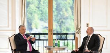 Aliyev and Orban discuss strategic ties, joint projects in Gabala