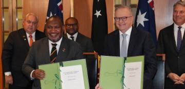 Australia, Papua New Guinea sign key defense pact