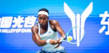Coco Gauff cruises past Uchijima in Wuhan Open -  VIDEO 