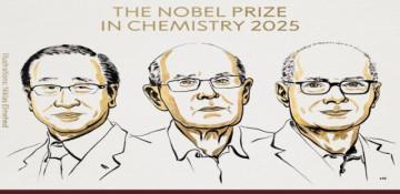 Nobel Prize in Chemistry awarded to trio for breakthroughs in metal-organic frameworks