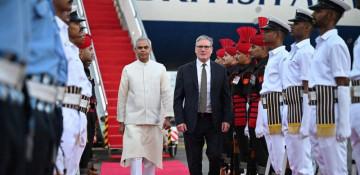 PM Starmer leads UK’s largest trade mission on India visit