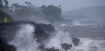 Japan warns of flooding, landslides as Typhoon Halong nears
