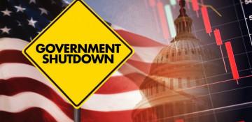 U.S. stocks retreat as federal gov't shutdown drags on 