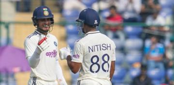 India reaches 427-4 at lunch as Jaiswal falls for 175 in second West Indies Test