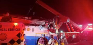 At least 40 killed, dozens injured in South Africa bus crash