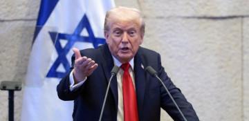 Trump hails 'historic dawn of a new Middle East' in Knesset speech