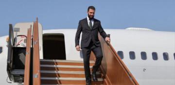 Syria’s al-Sharaa arrives in Russia on first visit