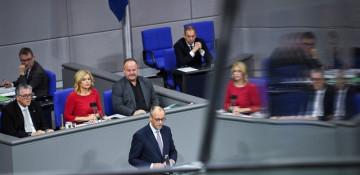 German chancellor pushes for use of frozen Russian assets to aid Ukraine 