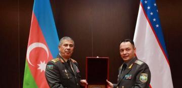 Azerbaijan, Uzbekistan discuss military cooperation during Unity-2025 exercise