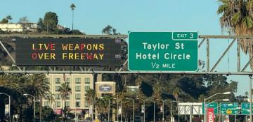 Shrapnel from live-fire drill reportedly hits California patrol car escorting VP Vance