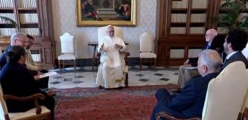 Pope Leo meets with coalition of clergy abuse survivors