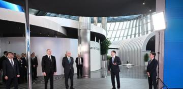 Azerbaijani, Kazakh presidents visit 